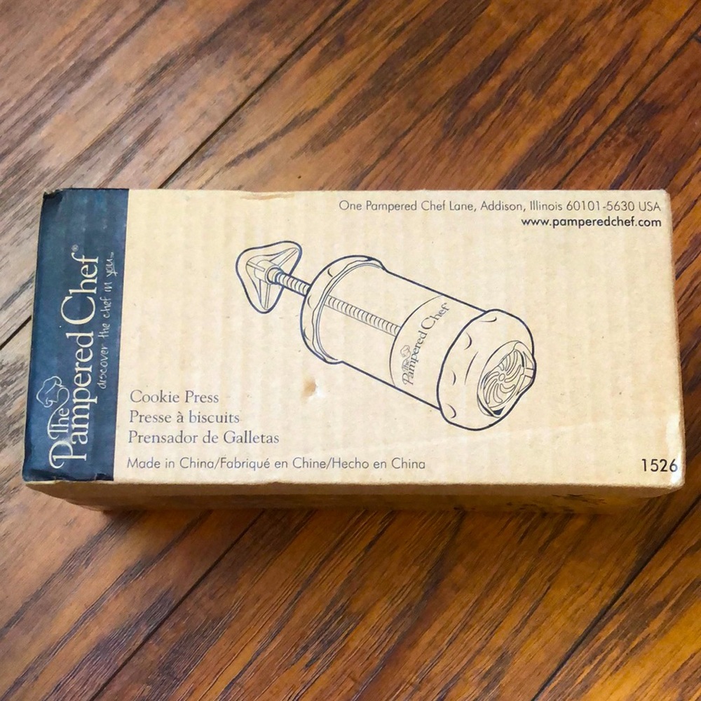 The Pampered Chef Cookie Press
